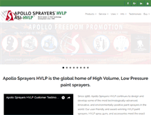 Tablet Screenshot of hvlp.com